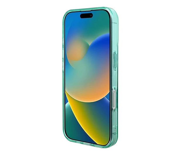 Guess IML Rhinestones do iPhone 16 zielony - 1279109 - zdjęcie 3